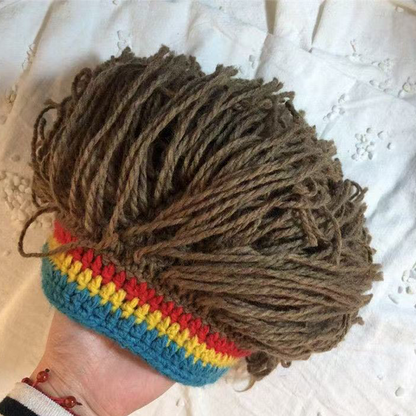 Unisex Knitted Dreadlock Wig Hat