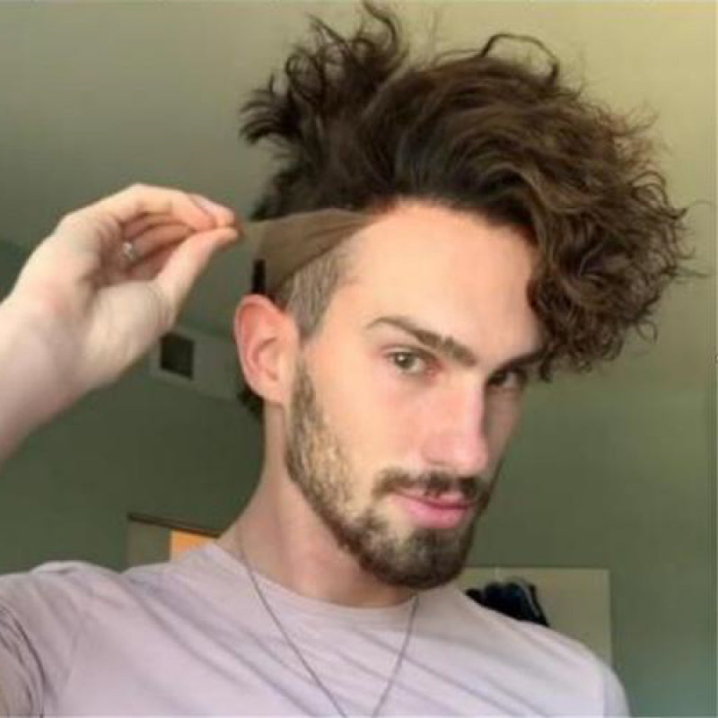 [Best Gift For Him] Men’s Handsome Wavy Wig