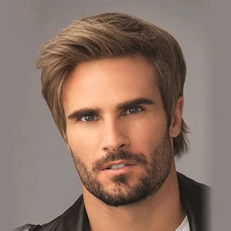 [Best Gift For Him] Men’s Handsome Wavy Wig