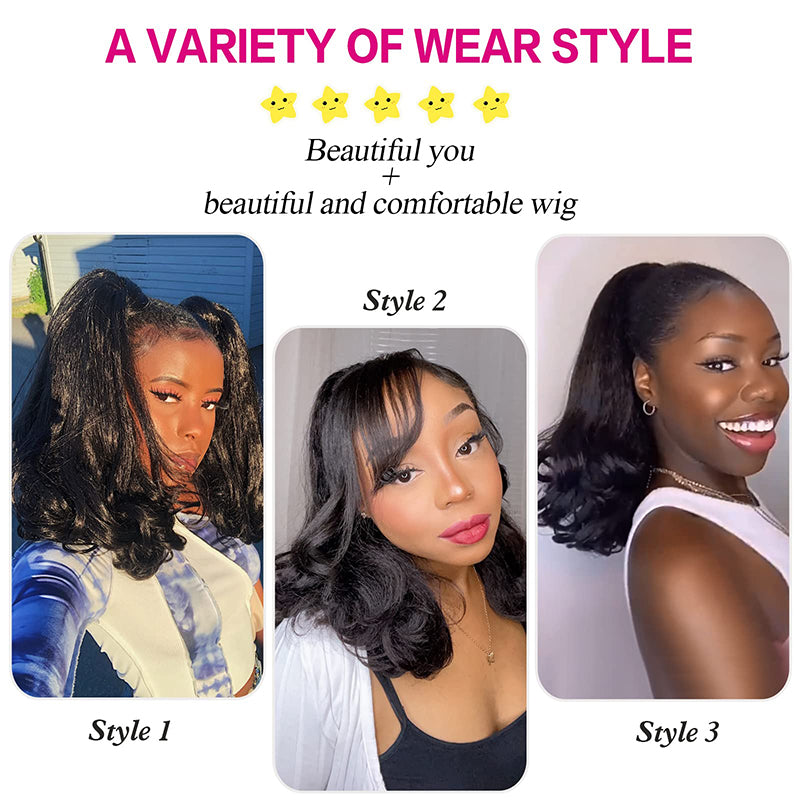 Ponytail Extension Drawstring Wig