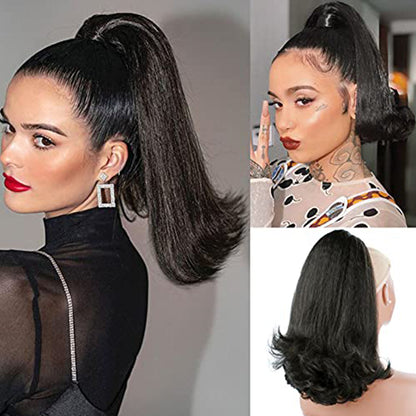 Ponytail Extension Drawstring Wig