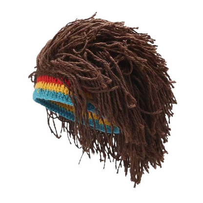Unisex Knitted Dreadlock Wig Hat