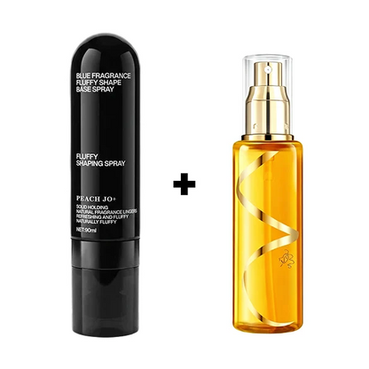 💨50% OFF NOW! Fluffy Hair Shaping Spray‑Lightweight Volumizing Mist, All‑Day Strong Hold Humidity‑Resistant Peach Scent Hair Spray for Fine Flat Thin Hair