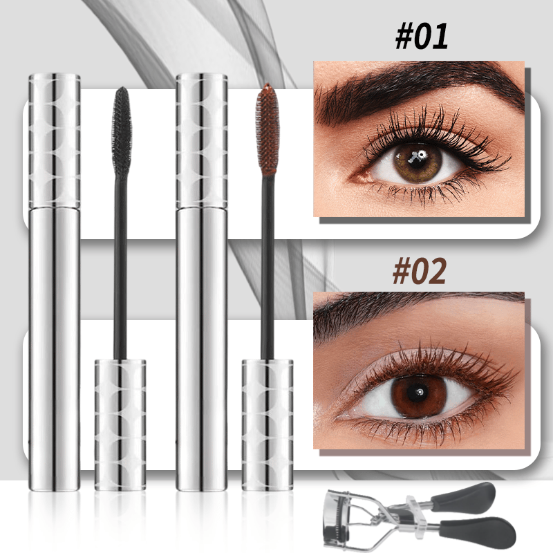 🥳BUY 1 GET 1 FREE:💞50K+ SOLD!👁️✨ All-Day Beautiful Lashes, Smudge-Proof! Waterproof Fiber Mascara for Natural Volume. 💖💃