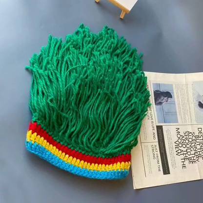 Unisex Knitted Dreadlock Wig Hat
