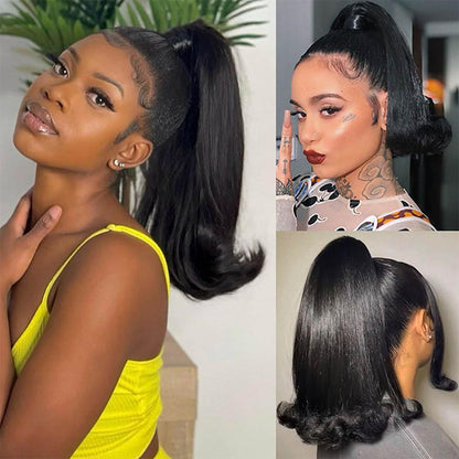 Ponytail Extension Drawstring Wig