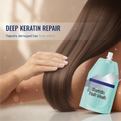 Keratin Hair Mask for Dry Damaged Hair
