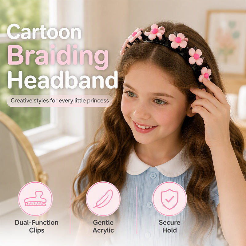 🥳2026 HOT SALE🥳💞50K+ SOLD! 🍳⚡ 50% OFF——Cute Cartoon Hairband for Girls